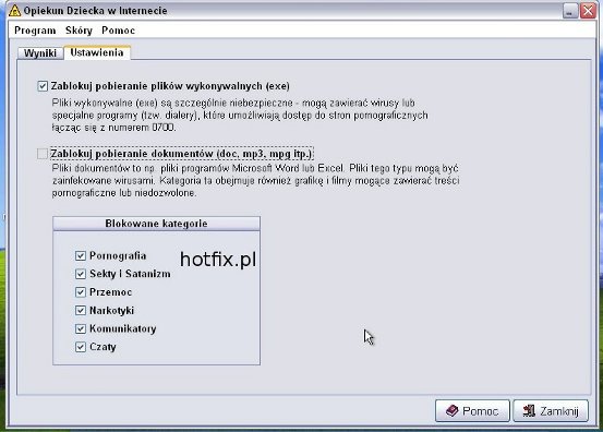 Opiekun dziecka - tryb uproszczony