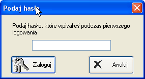 Sekretnik - wpisywanie hasa