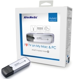 AVerTV Hybrid Volar M - tuner hybrydowy USB dla MAC i Windows