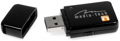 Media-Tech WLAN USB Adapter 11n MT4207 - kontroler Wi-Fi