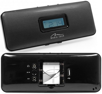 Media-Tech E-ZONE MT3131 - goniki, radio FM, odtwarzacz MP3