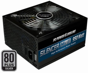 Silencer Mk II 500W, 650W, 750W, 950W od PC Power & Cooling
