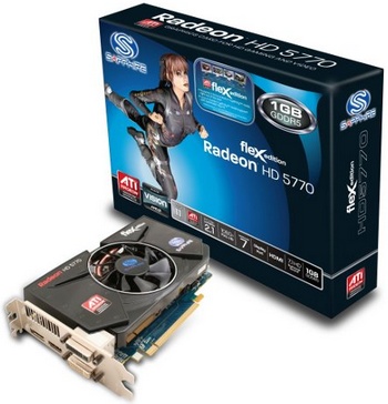 Sapphire HD 5770 FleX - tryb ATI Eyefinity bez zcza DisplayPort