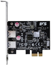 ECS U3N2 / ECS S6M2 - kontrolery USB 3.0 oraz SATA III na PCI-E