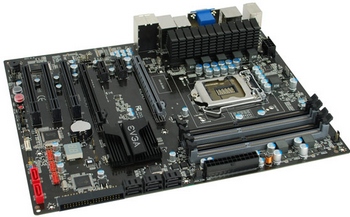 Pyty gwne od EVGA z chipsetami Intel H55 / Intel H57
