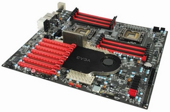 EVGA W555 - monstrum wydajnoci: Dual-CPU, 7x PCI-E