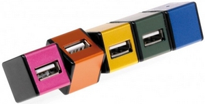 Media-Tech Color Hub Pro MT5020  - fantazyjny koncentrator USB