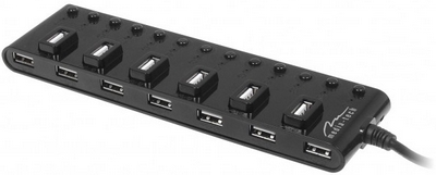Media-Tech MT5017 13Port USB Switch: naczelny koncentrator USB