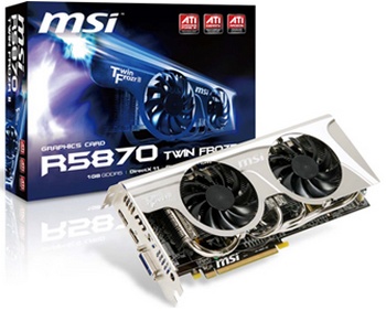 MSI R5870, MSI R5850 z potnym chodzeniem Twin Frozr II