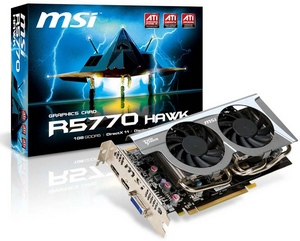 MSI R5770 Hawk - najwydajniejsza z serii Radeon HD 5700 Series