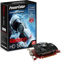 PowerColor PCS+ HD5670: znikomy pobr mocy, niski poziom haasu