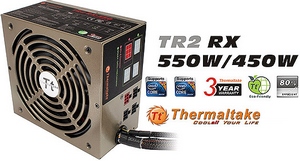 Thermaltake TR2 RX 450W / TR2 RX 550W - ciche i wydajne