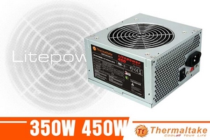 Thermaltake Litepower 350W, 450W - redniaki dla redniakw